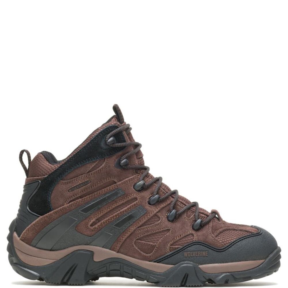 Wolverine Mens Wilderness Waterproof Chukka Brown Boots (NWT)